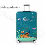BAMADER Luggage Protective Cover Trolley Case Dust Cover